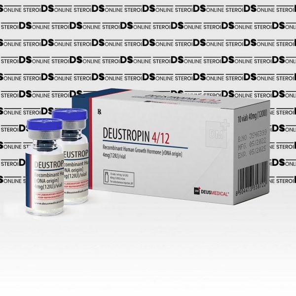 DEUSTROPIN 4 (Recombinant Human Growth Hormone [rDNA origin]) 12 IU Deus Medical