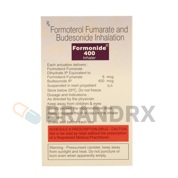 Formonide Forte Inhaler 120 MD 400 mcg Cadila Pharmaceuticals Ltd. - Image 4