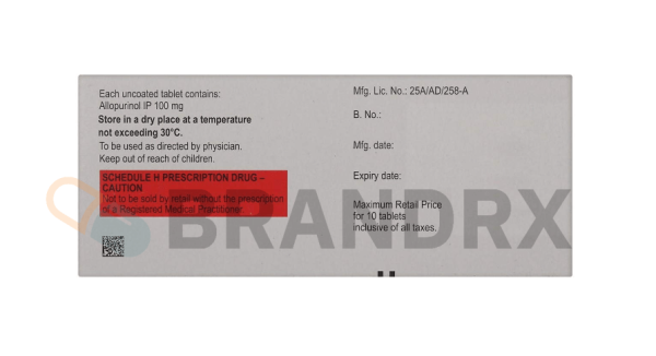 Zyloric 100 mg Glaxosmithkline - Image 3
